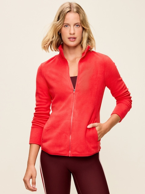 Fitted Performance Fleece Full Zip Jacket