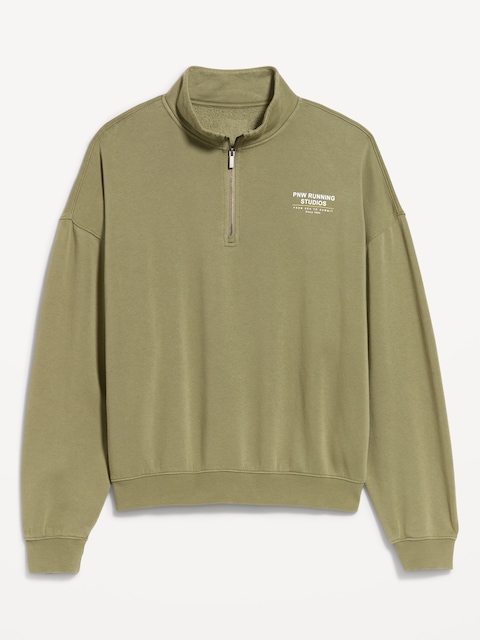 Lived-In Pro Quarter Zip