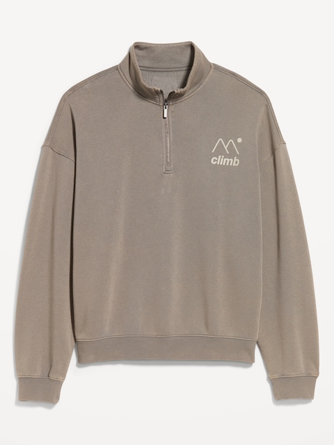Lived-In Pro Quarter Zip