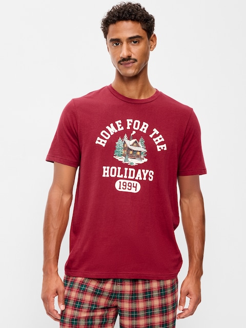 Crew-Neck Graphic T-Shirt
