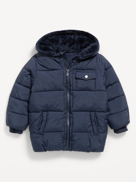 PARKA À CAPUCHON HYDRORÉSISTANTE POUR TOUT-PETIT
