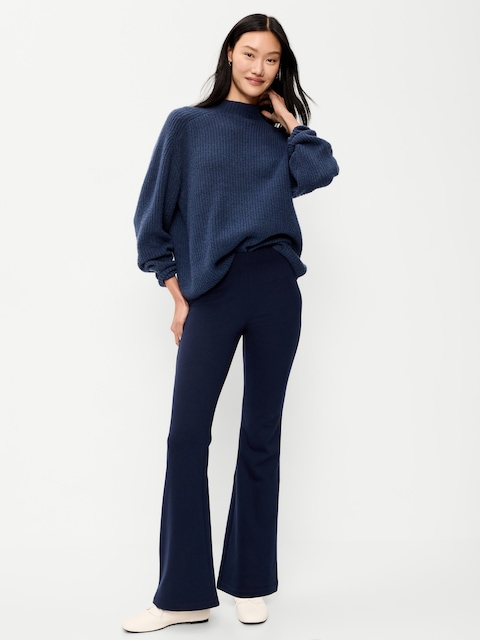 LEGGING ÉVASÉ À TAILLE HAUTE À DOUBLURE EN MOLLETON
