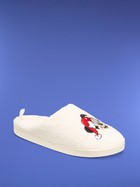 PANTOUFLES EN SHERPA MICKEY MOUSE OLD NAVY X DISNEY POUR FEMME