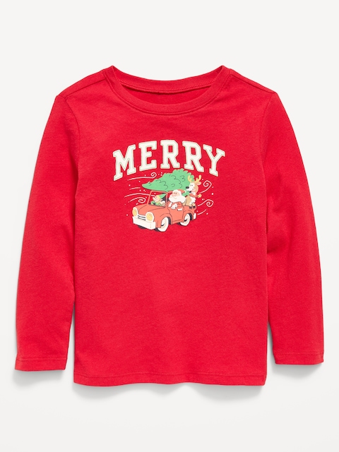 Long-Sleeve Graphic T-Shirt for Toddler Boys