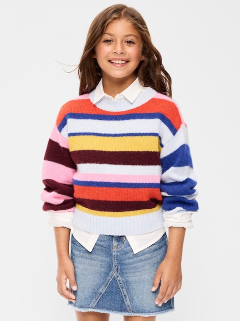 CHANDAIL À MANCHES LONGUES SOSOFT À IMPRIMÉ POUR FILLE