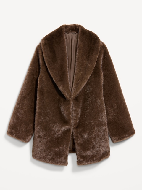 VESTE EN SIMILIFOURRURE
