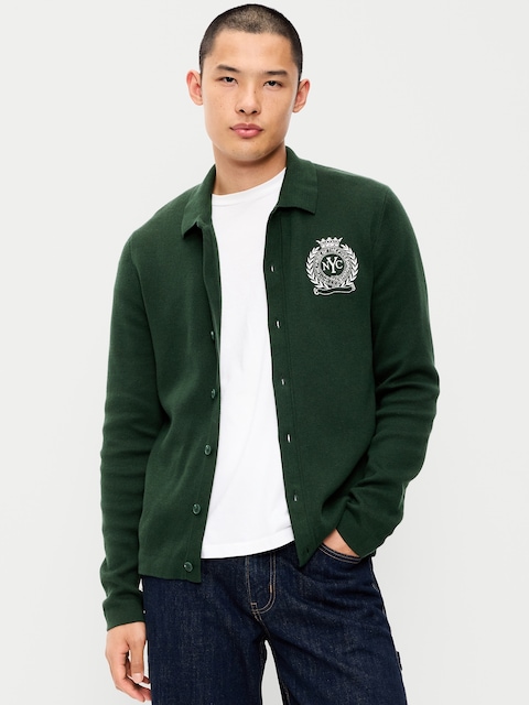 Long-Sleeve Sweater Shirt