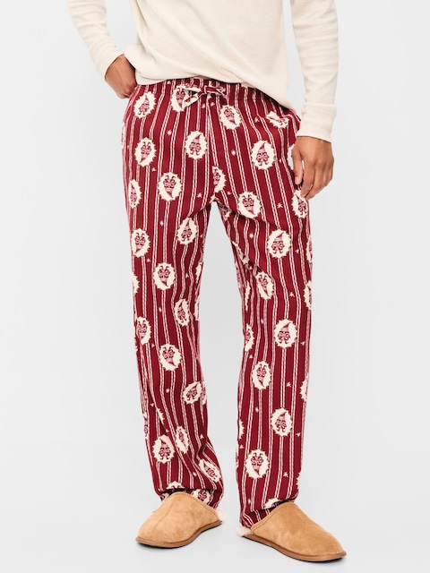 Flannel Pajama Pants for Men