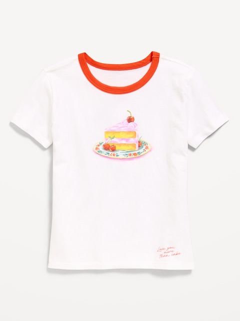 Short-Sleeve Graphic T-Shirt for Girls