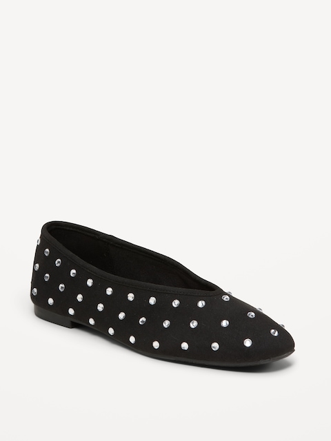 V-Cut Ballet Flats