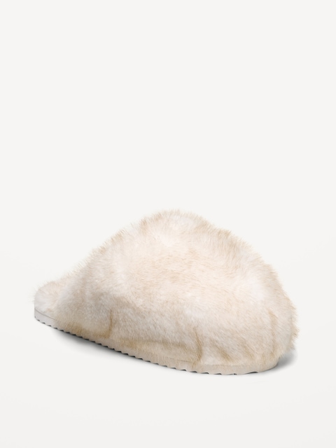 PANTOUFLES EN SIMILIFOURRURE POUR FEMME