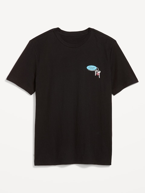 T-SHIRT ULTRA-DOUX RAS DU COU À IMPRIMÉ