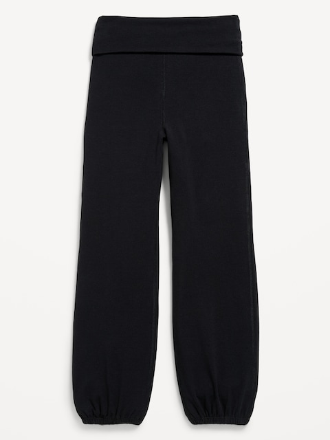 High-Waisted PowerChill Bubble Joggers for Girls