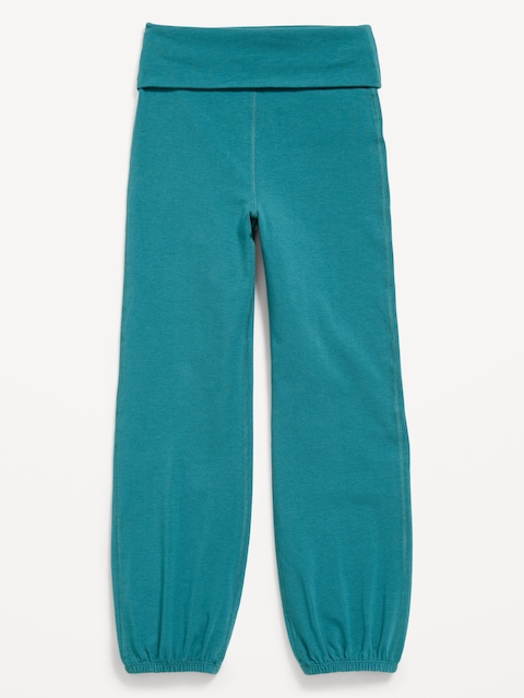 High-Waisted PowerChill Bubble Joggers for Girls