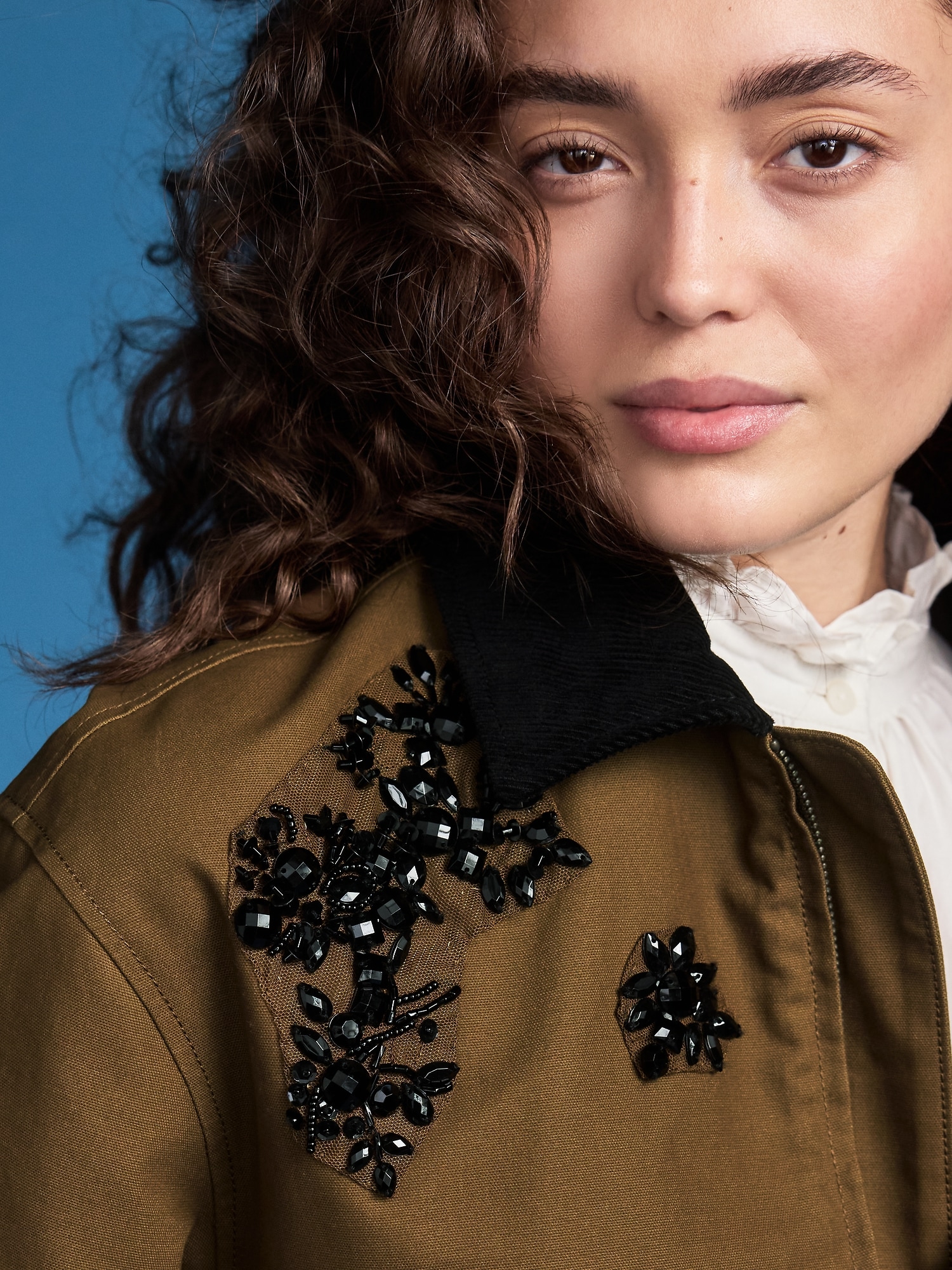 Old Navy x Altuzarra Embellished Bomber Barn Jacket