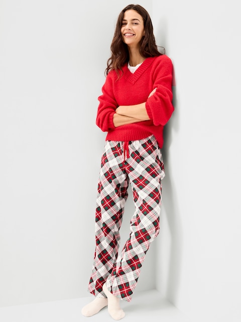 PANTALON DE PYJAMA EN FLANELLE POUR FEMME