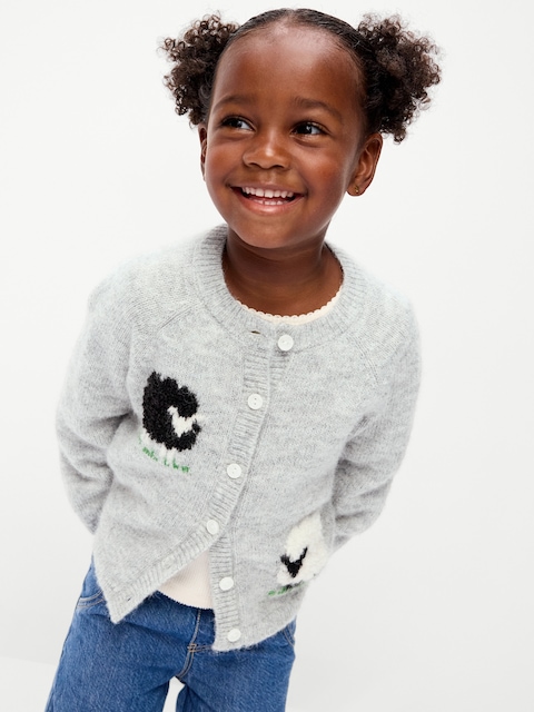 CARDIGAN À IMPRIMÉ POUR TOUTE-PETITE