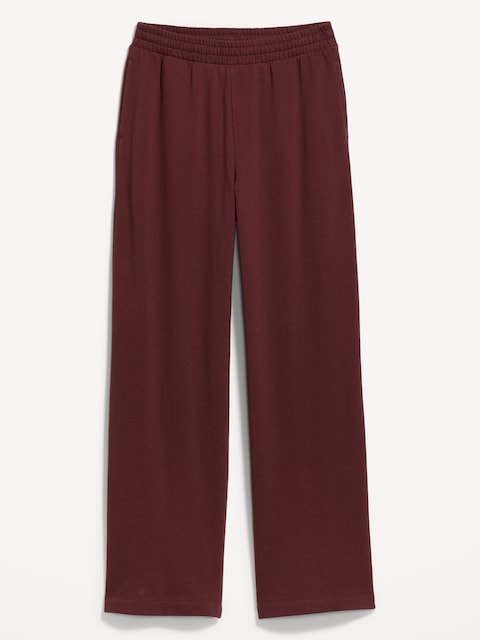 High-Waisted SoComfy Wide-Leg Sweatpants