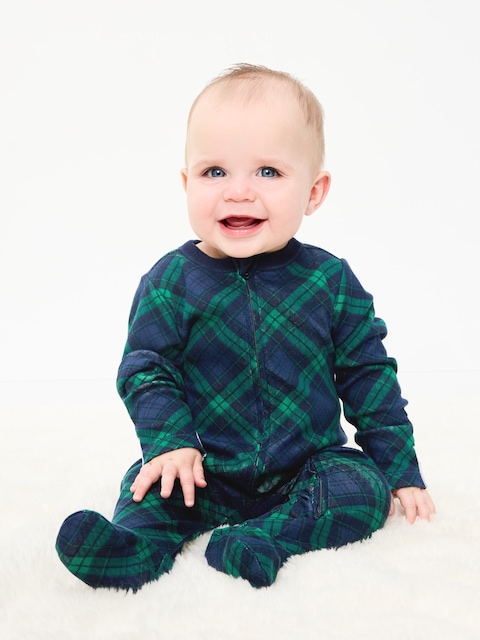 2-Way-Zip Sleep & Play Footed One-Piece for Baby