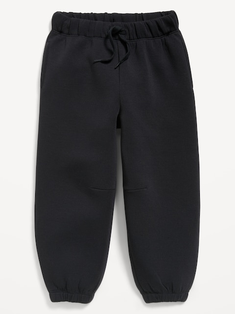 PANTALON DE JOGGING COUPE BARIL EN MOLLETON RAFFINÉ UNISEXE POUR TOUT-PETIT