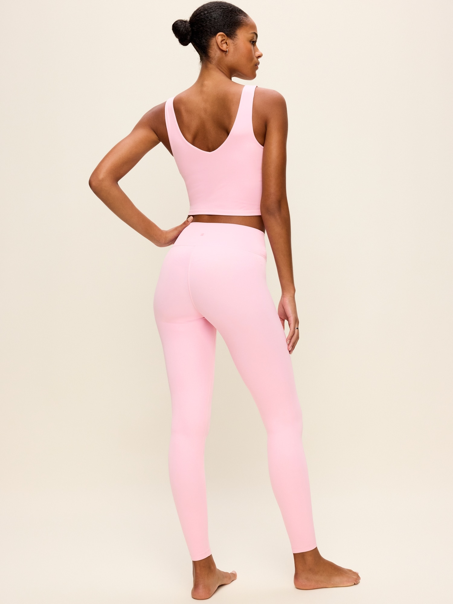 Crossover-Waist StudioSmooth Full-Length Legging