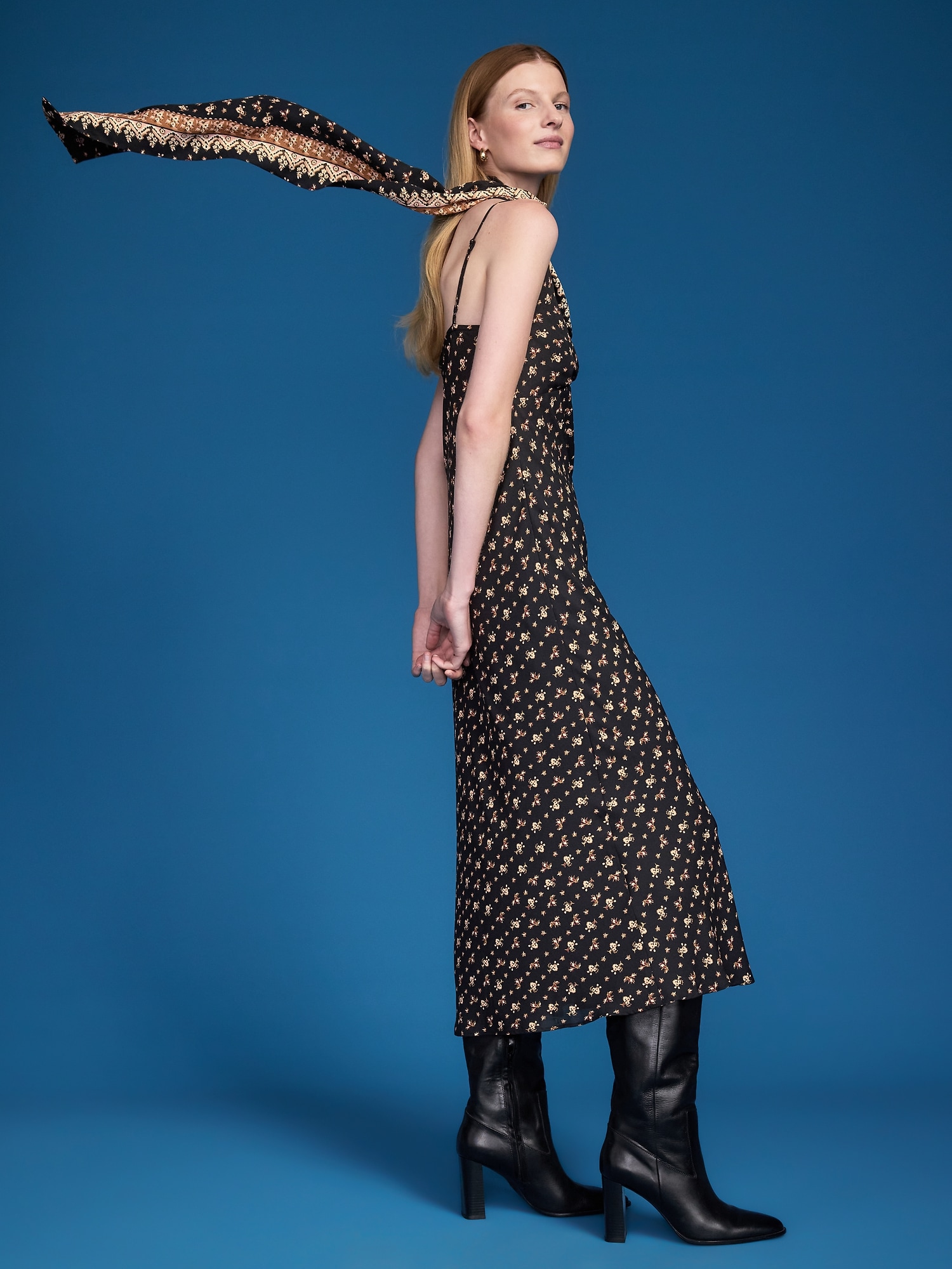 Old Navy x Altuzarra Scarf Maxi Dress