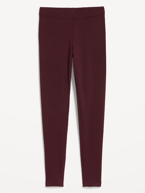 LEGGING À TAILLE HAUTE DOUBLÉ EN MOLLETON