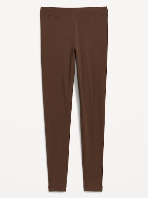 LEGGING À TAILLE HAUTE DOUBLÉ EN MOLLETON