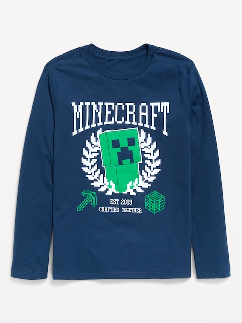 T-SHIRT À IMPRIMÉ MINECRAFT™ UNISEXE POUR ENFANT