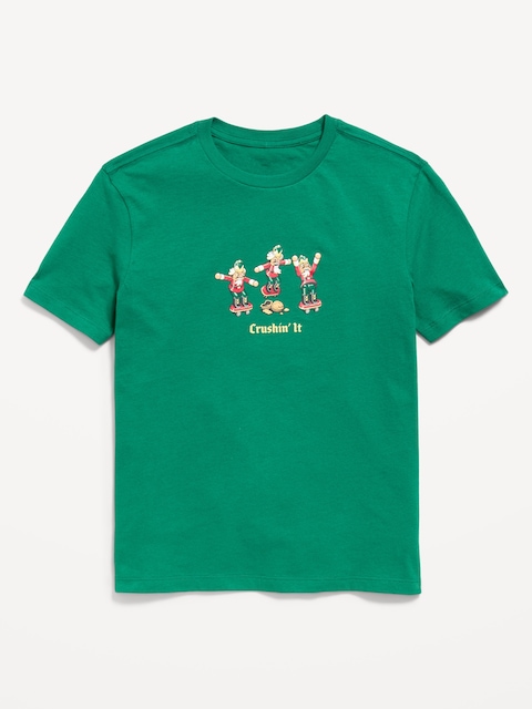 T-SHIRT À MANCHES COURTES À IMPRIMÉ POUR GARÇON