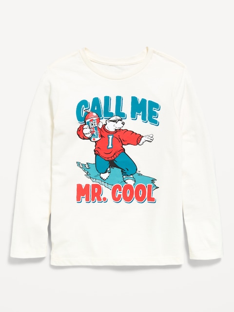 ICEE® Long-Sleeve Gender-Neutral Graphic T-Shirt for Kids