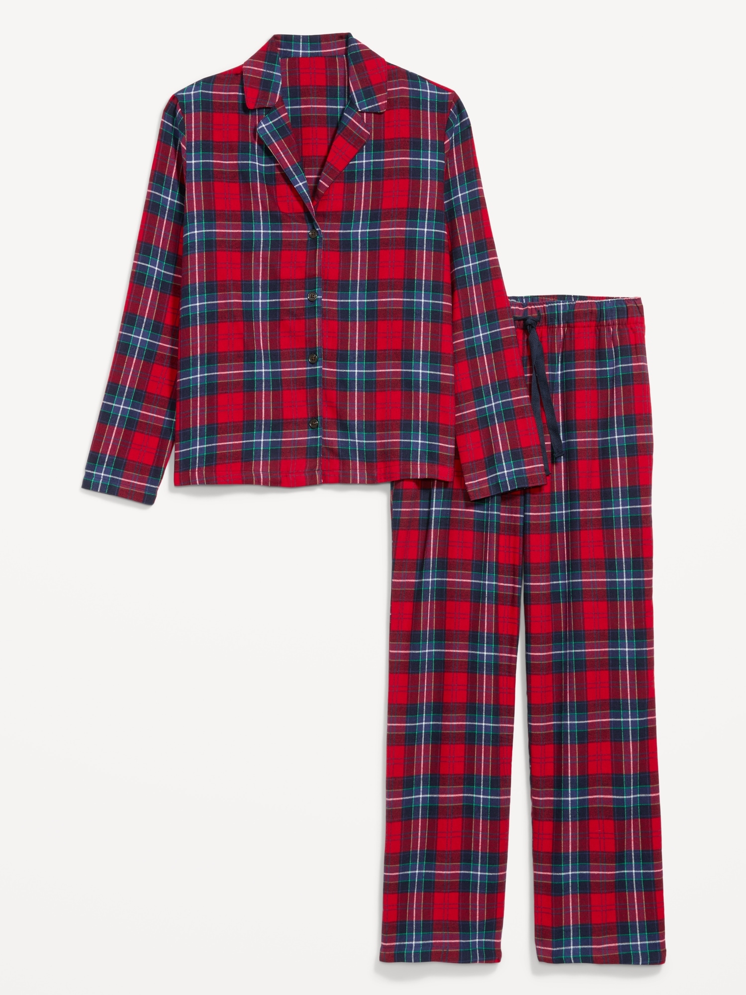 Flannel Pajama Pant Set for Women