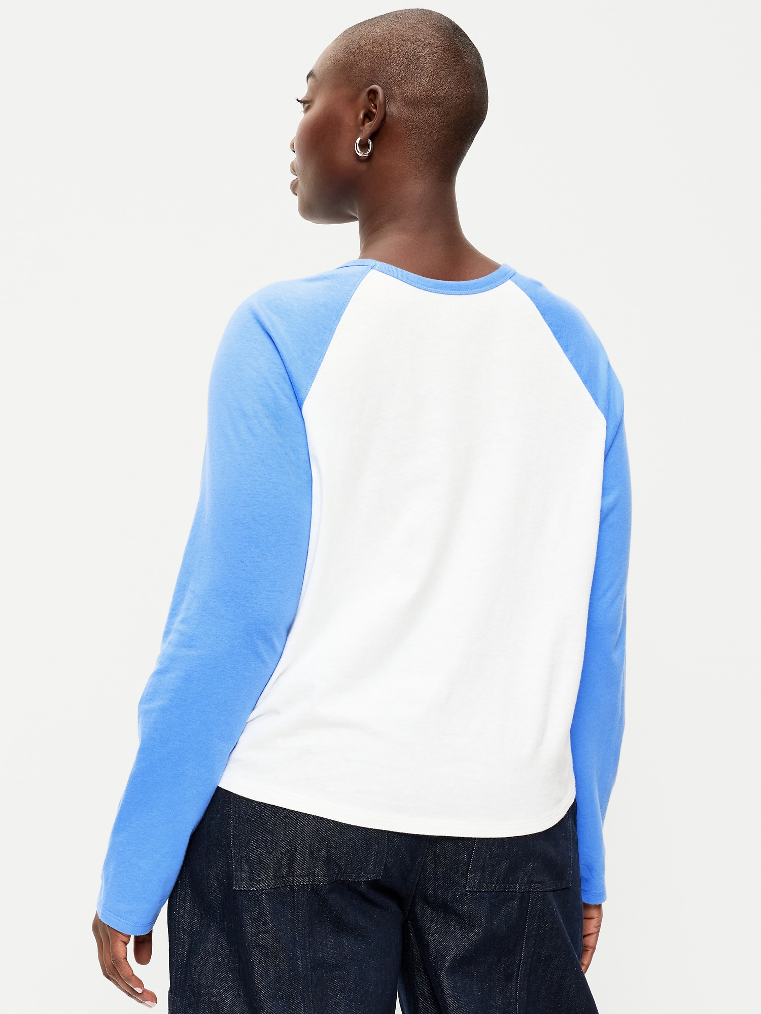 EveryWear Long-Sleeve Raglan Baseball T-Shirt