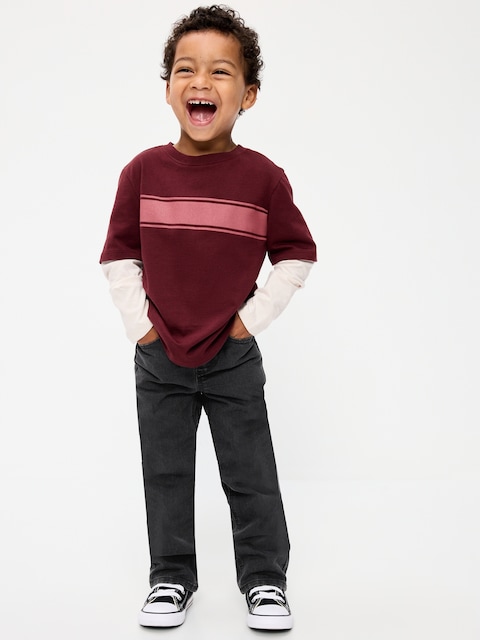 JEAN WOW DROIT À TAILLE EXTENSIBLE POUR TOUT-PETIT