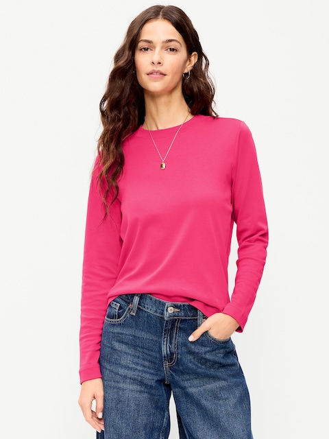 Heavyweight Long-Sleeve Crew-Neck T-Shirt