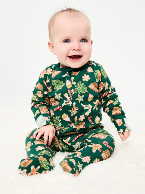 2-Way-Zip Sleep & Play Footed One-Piece for Baby