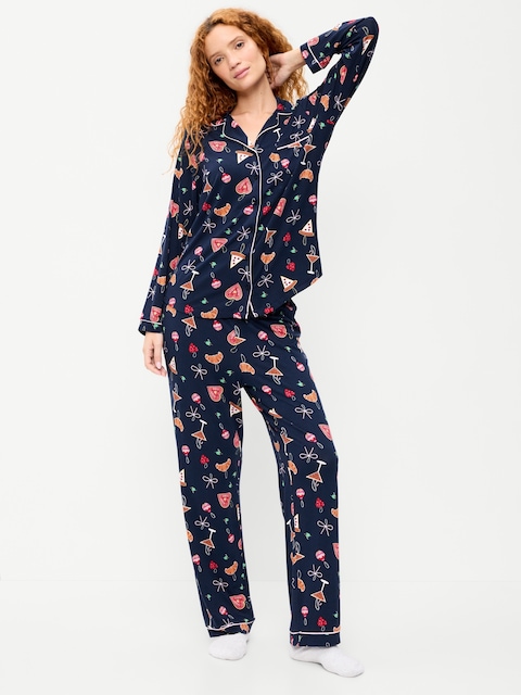 Sunday Sleep Knit Jersey Pant Set