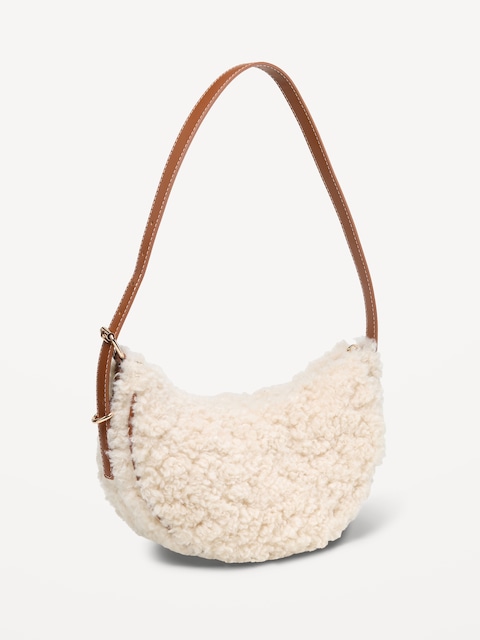 PETIT SAC EN FORME DE CROISSANT EN RASON