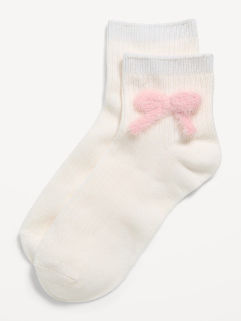 Quarter-Crew Socks for Girls