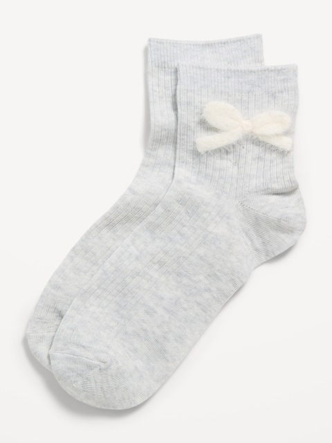 Quarter-Crew Socks for Girls