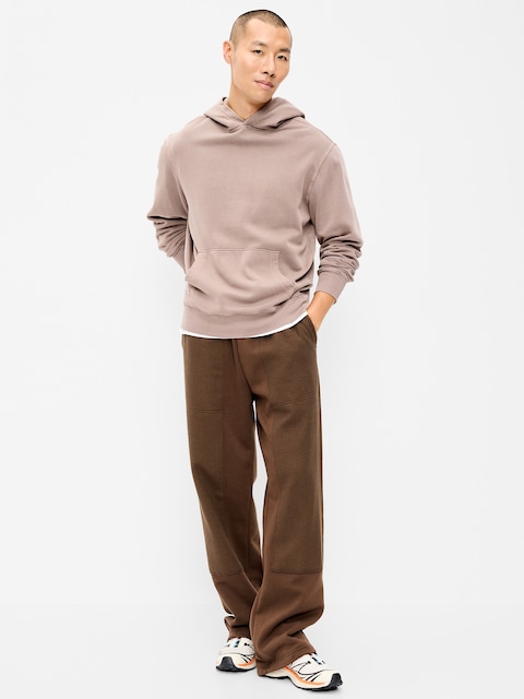 PANTALON UTILITAIRE COUPE GÉNÉREUSE EN TRICOT GAUFRÉ