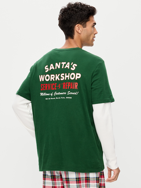 Crew-Neck Graphic T-Shirt