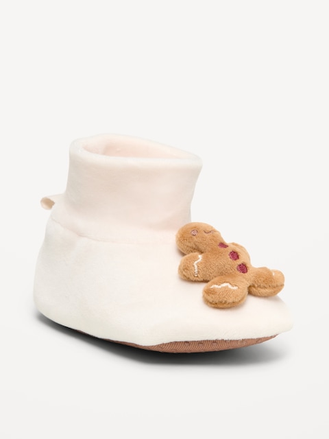PANTOUFLES EN VELOURS POUR BÉBÉ