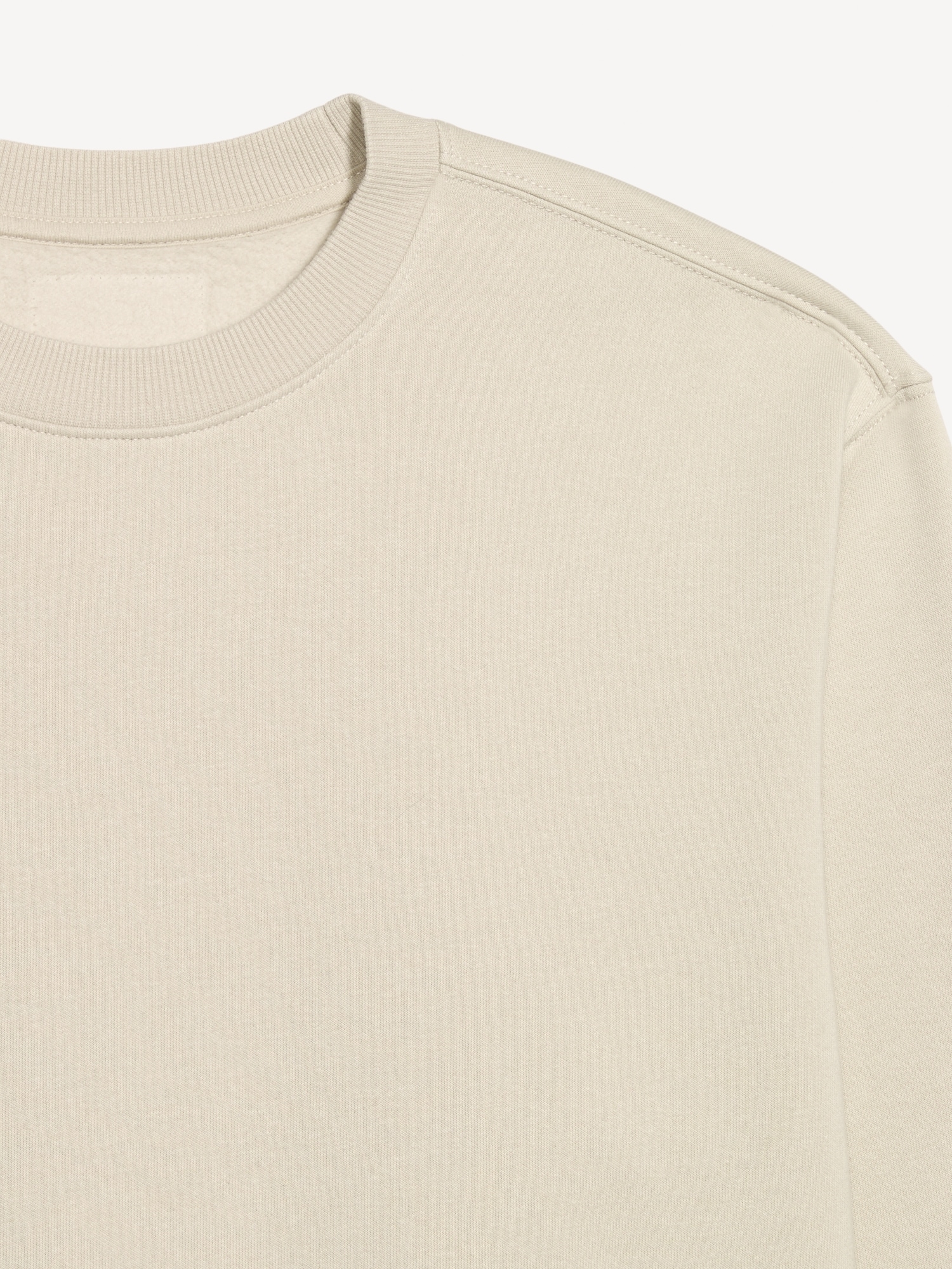 Loose Rotation Crew-Neck Sweatshirt