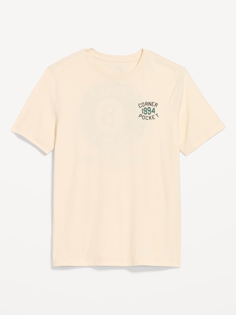 Soft-Washed Crew-Neck Graphic T-Shirt