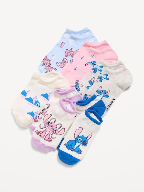 Disney© 6-Pack Novelty Ankle Socks for Women