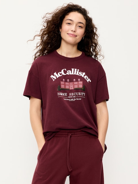 T-SHIRT LONG SURDIMENSIONNÉ HOME ALONE™