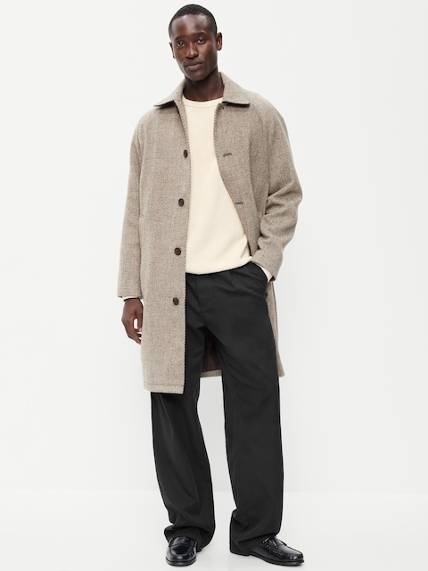 Relaxed Long Topcoat