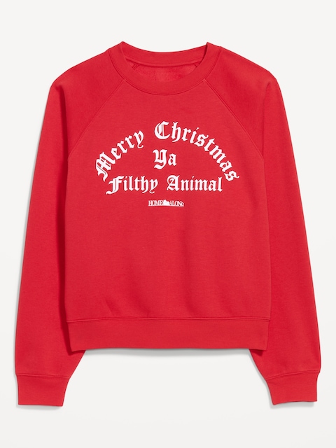 Home Alone™ Oversized Raglan Sweatshirt