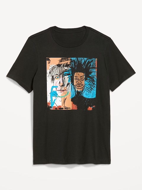 T-SHIRT À IMPRIMÉ JEAN-MICHEL BASQUIAT